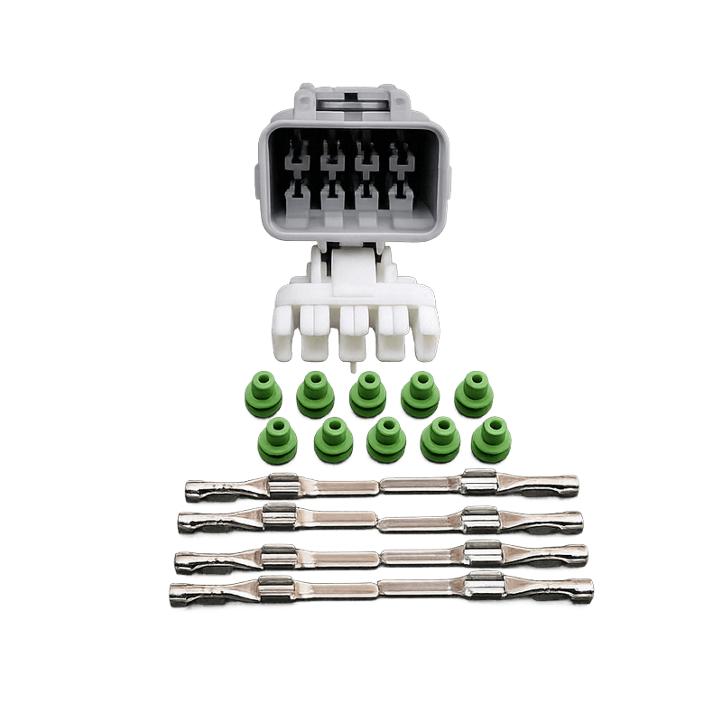 ปลั๊กไฟหน้า ปลั๊กเรดาร์ 8 สาย Toyota Honda 7282-7081-40 ตัวผู้ 7283-7080-40 ตัวเมีย