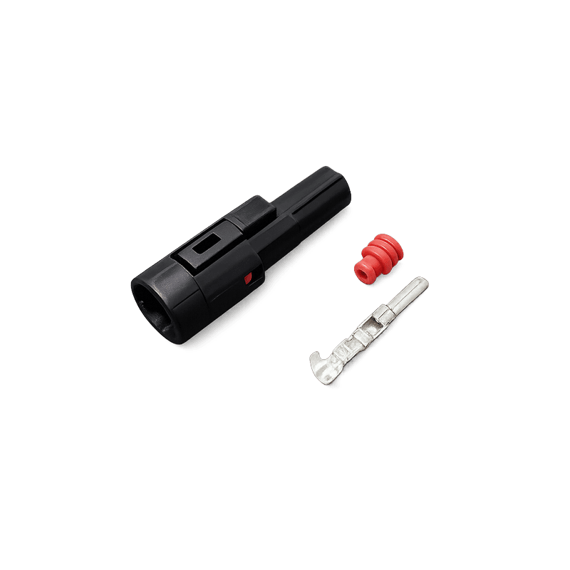 ปลั๊กคอมเพรสเซอร์แอร์ ปลั๊กคอมแอร์ Isuzu d-max dmax ดีแม็ก 1 สายไฟ ขั้วต่อพร้อมลูกยาง